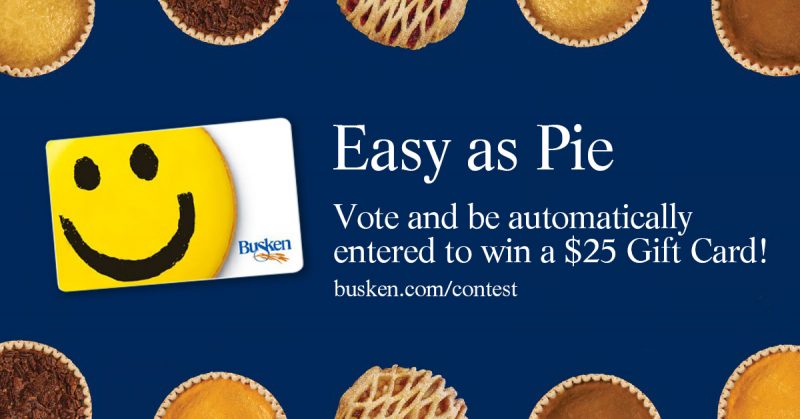 Busken Bakery voting contest