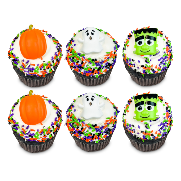 Chocolate Halloween Cupcakes